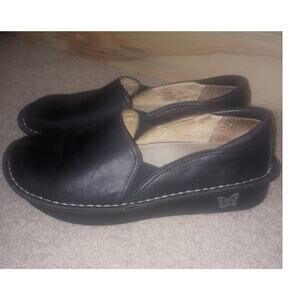 Women's Alegria Deb Black Nursing Comfort Healthcare Workwear 39 Artsy